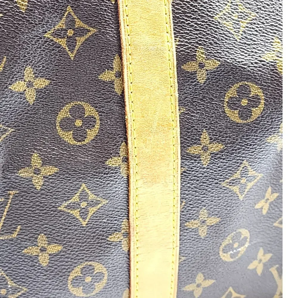 Louis Vuitton Keepall Bandouliere 60 Duffle Travel Bag LV Monogram Canvas